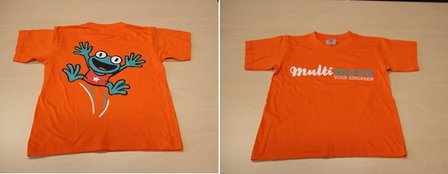 T-shirt - kind - oranje