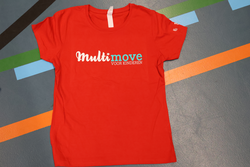 T-shirt - Volwassen vrouw - rood